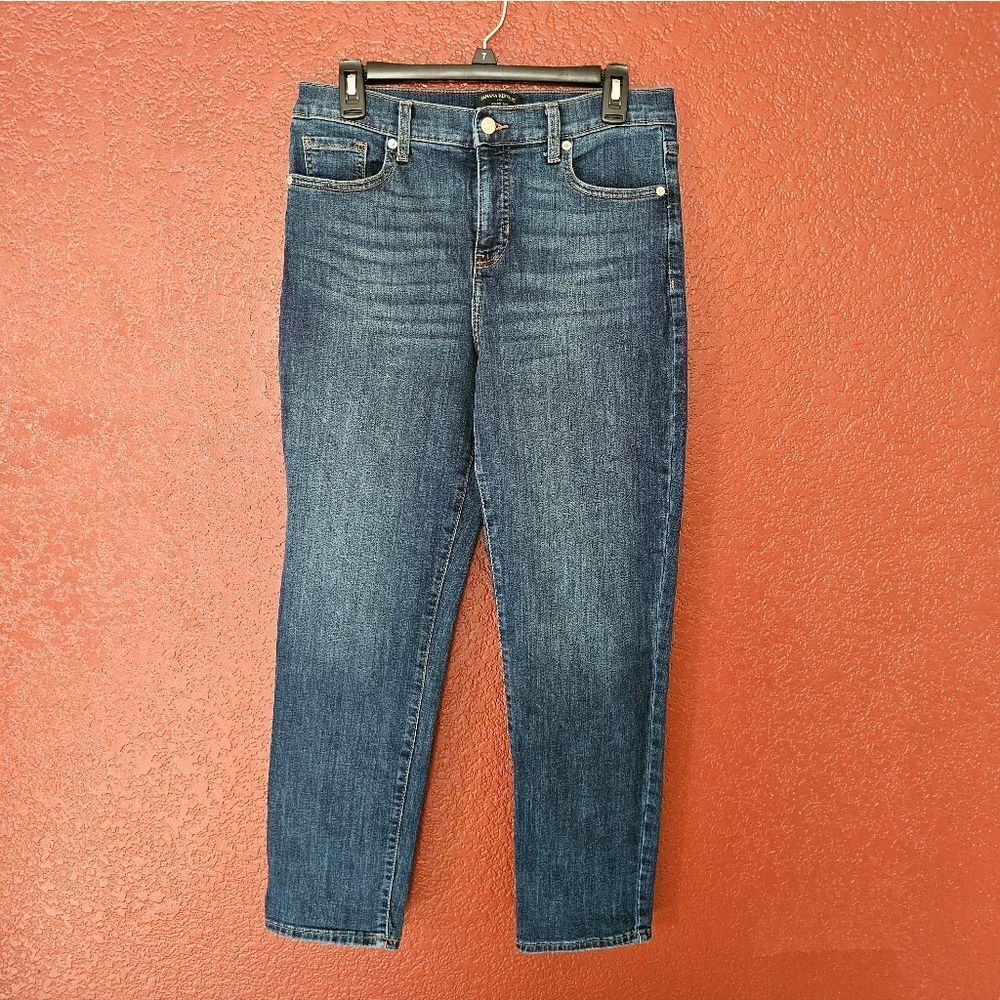 Banana Republic Dark Blue Ankle Jeans